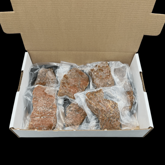 Boîte de 2kg de bavette marinée whisky BBQ