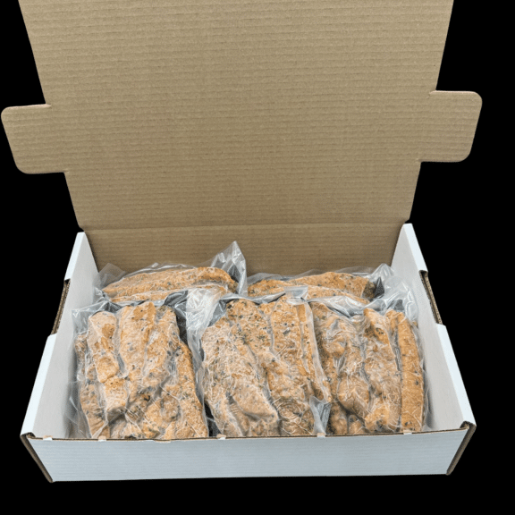 Boîte de 2.4kg de souvlaki de porc