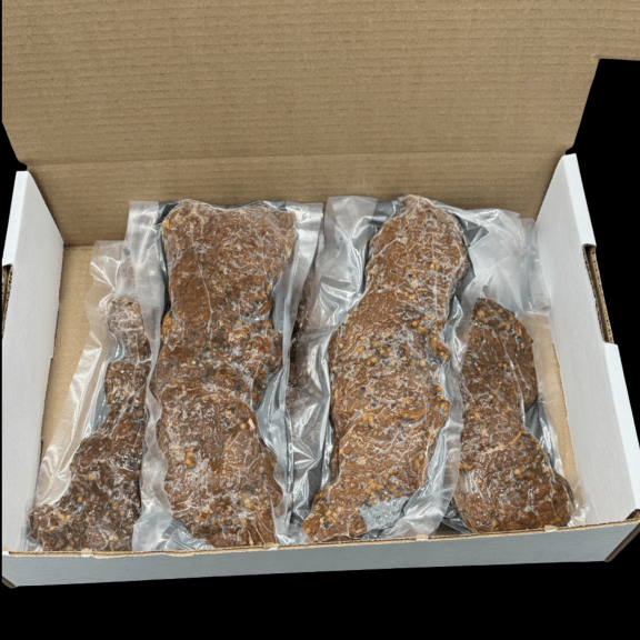 Boîte de 2kg de surlonge marinée steak house